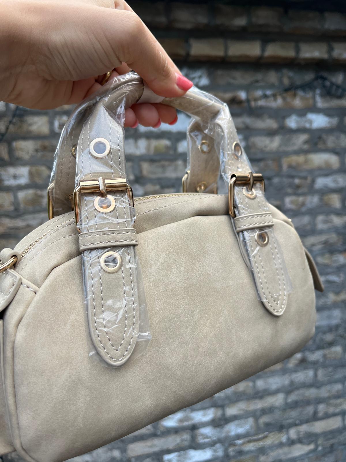 Mini Satchel - Stone Beige