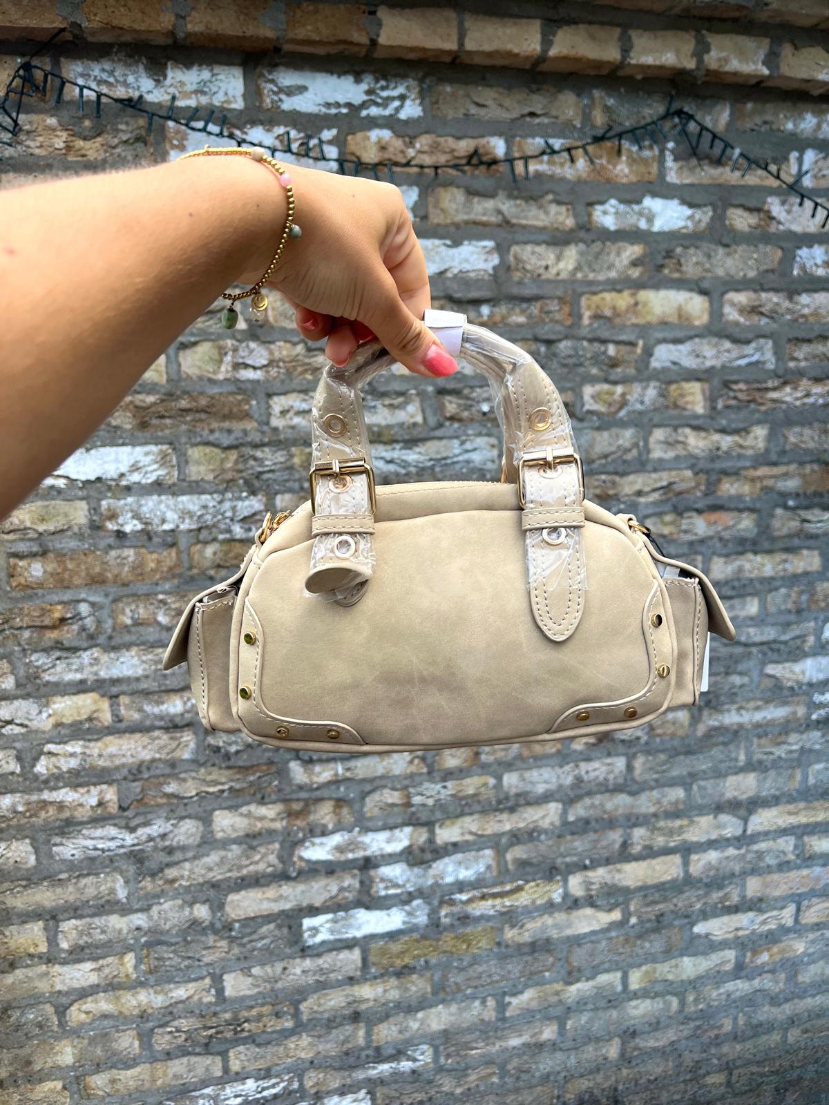 Mini Satchel - Stone Beige