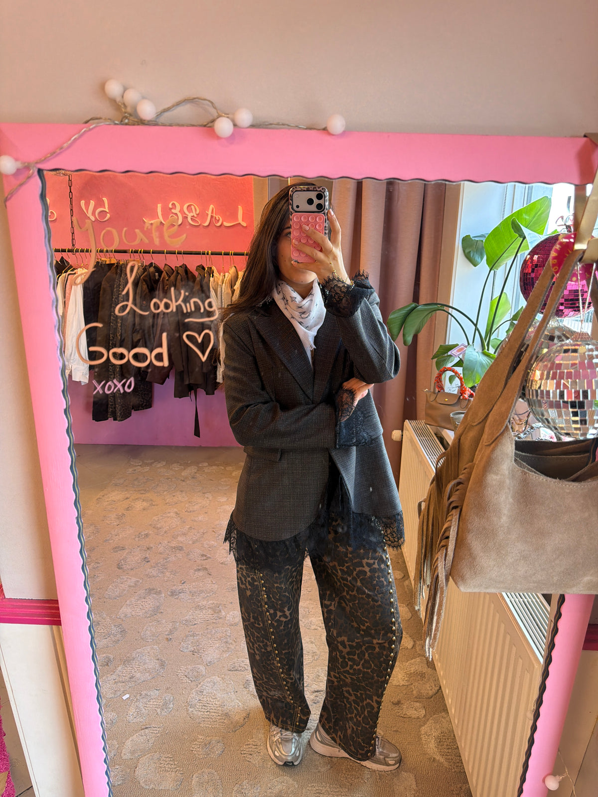 City Blazer Sammy - Geruit