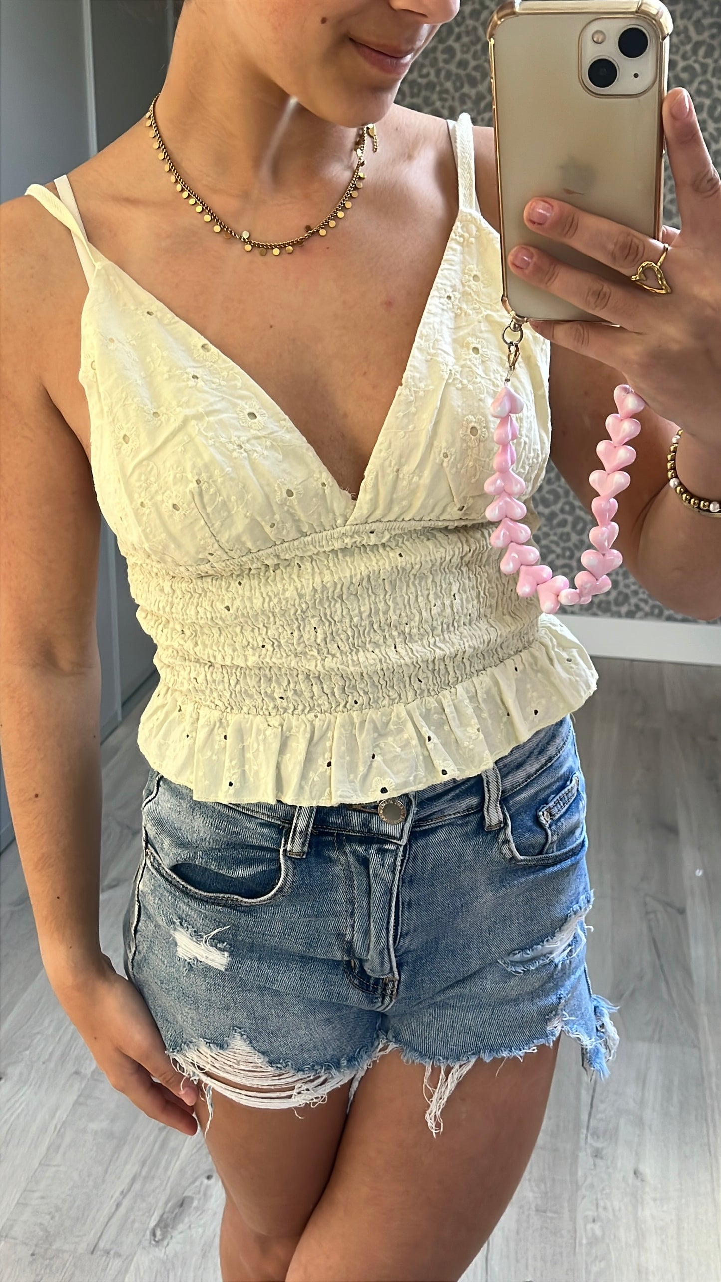 lace top - butter yellow