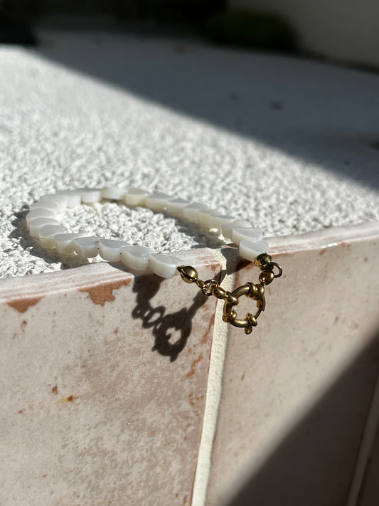 “Tiny heart” Boeislot Armband Tijdloos