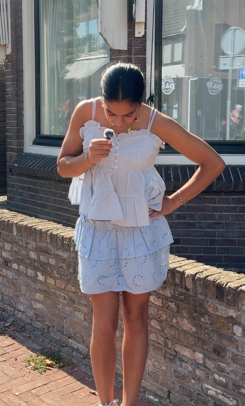 Broekje Rokje Olivia - Softy Blue