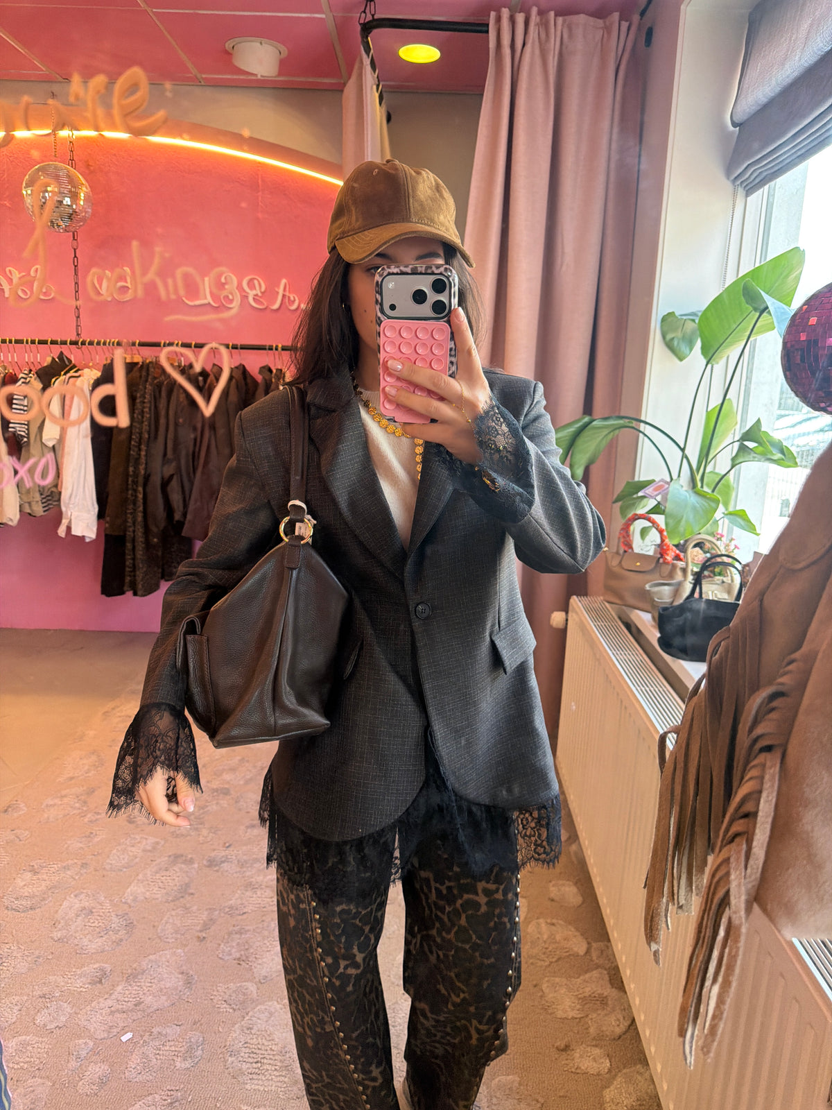 City Blazer Sammy - Geruit