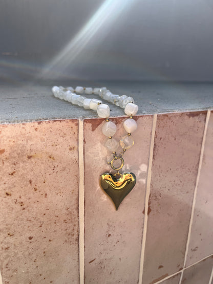 “Eye Catcher” Statement Boeislot Ketting Met Hart