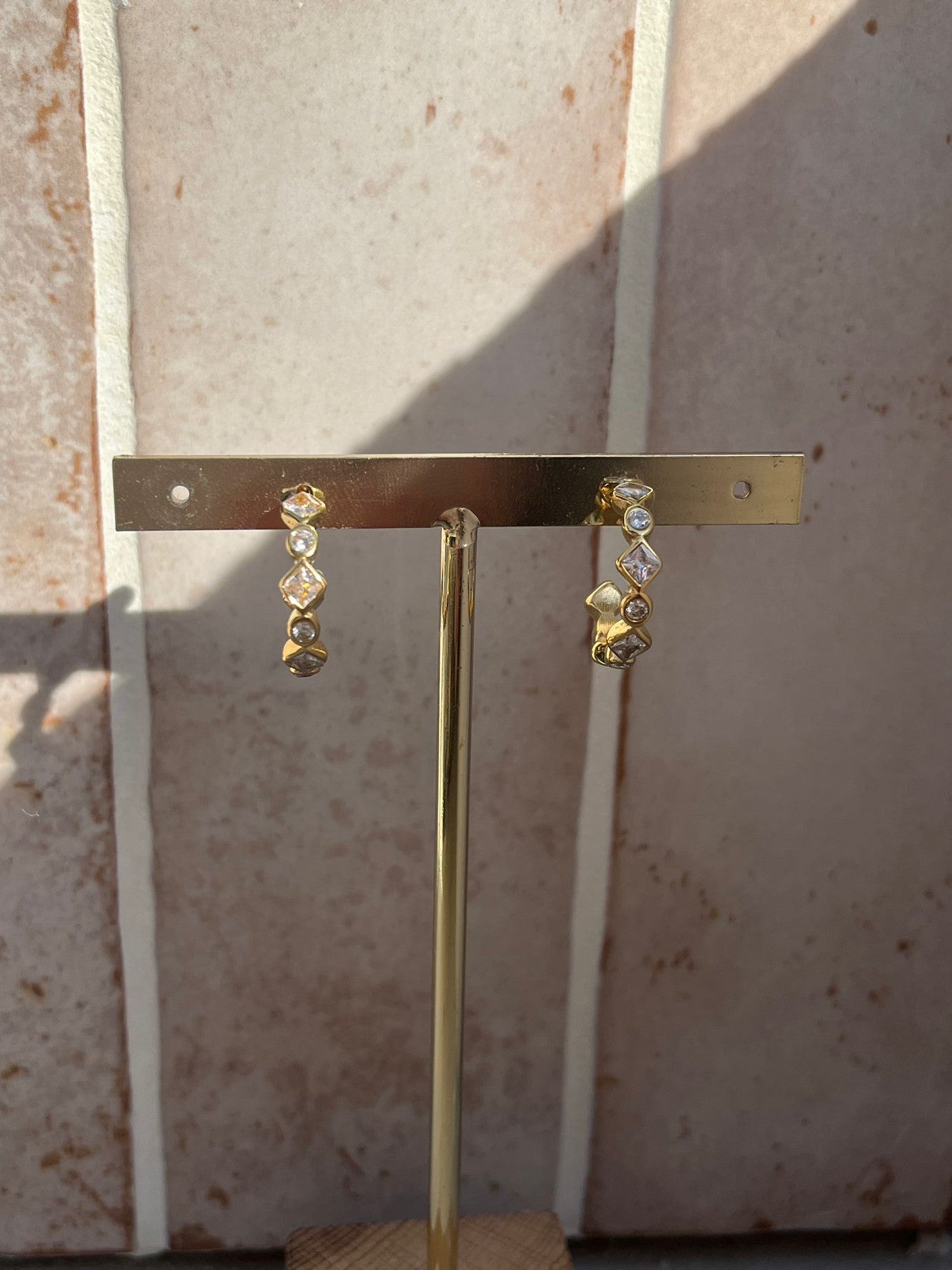 “Lumiêre” Light Hoops Cristal