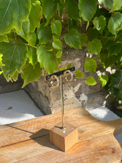 “Lumiêre” Light Hoops Cristal