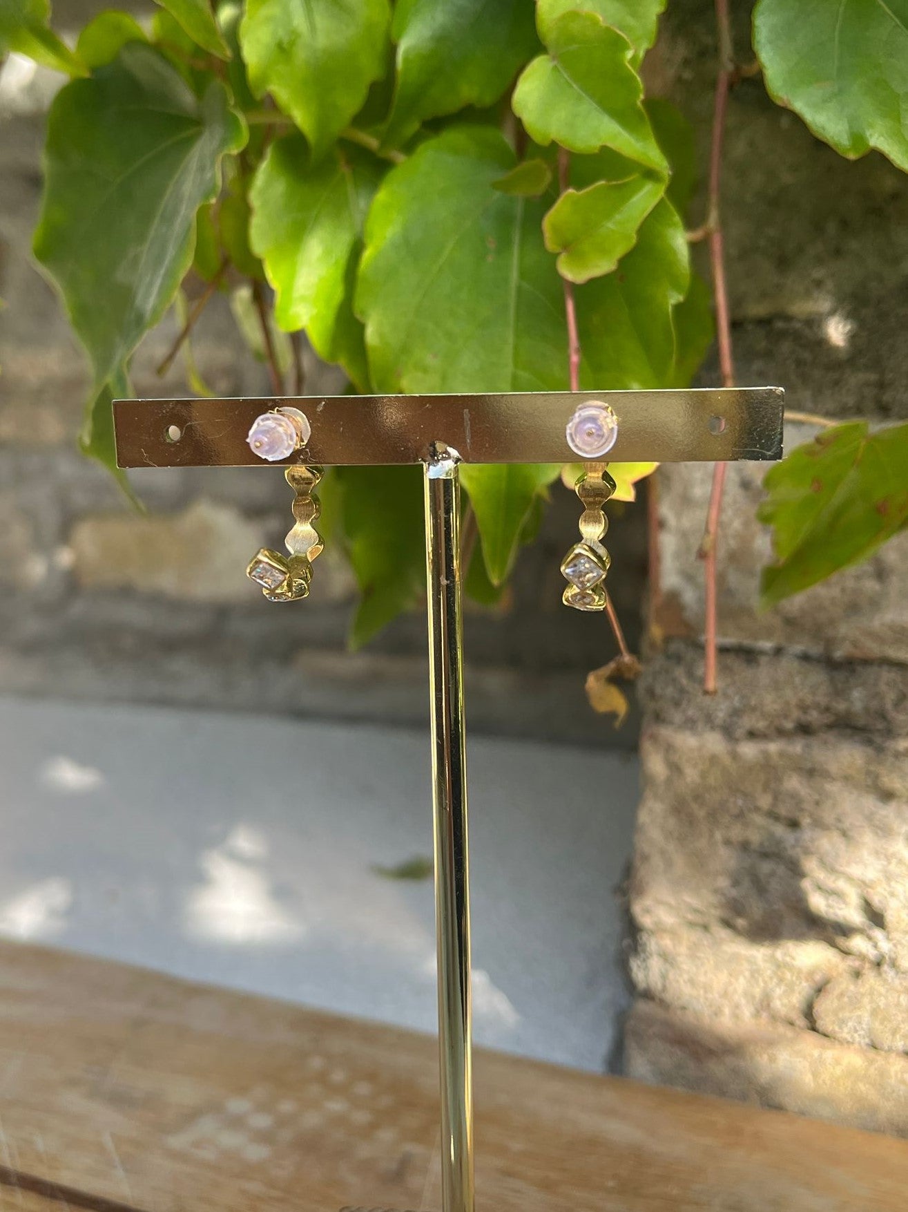 “Lumiêre” Light Hoops Cristal