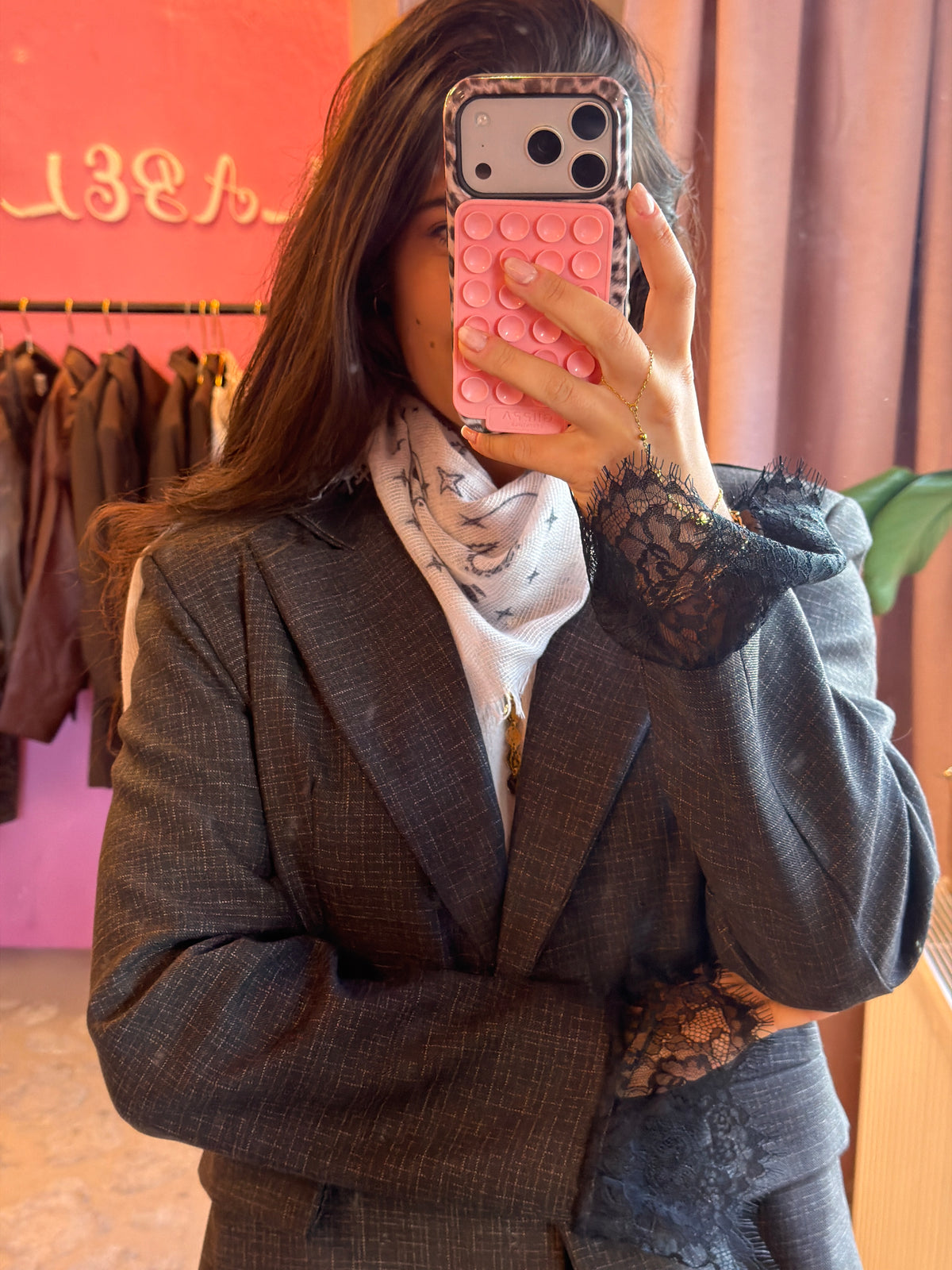 City Blazer Sammy - Geruit