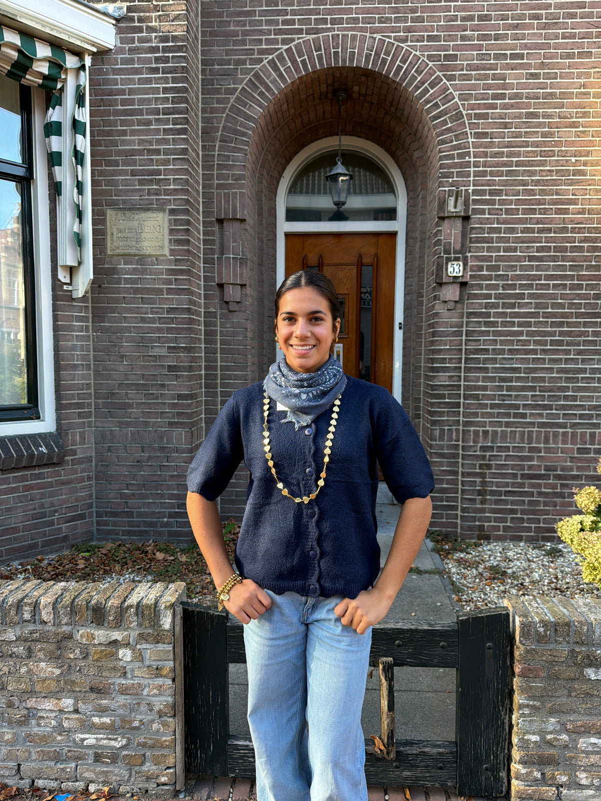 Knitwear Eden - Navy Blauw