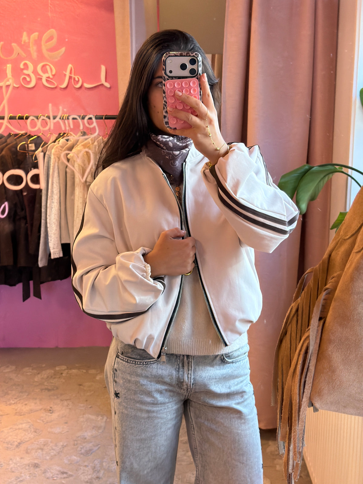 Soft Knit Tee - Beige