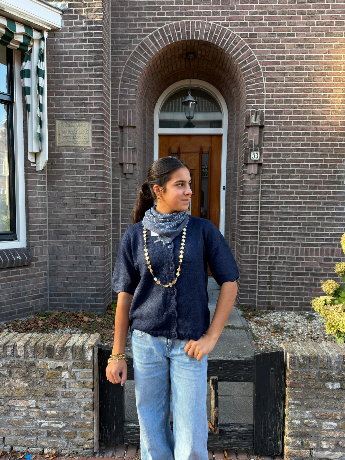 Knitwear Eden - Navy Blauw