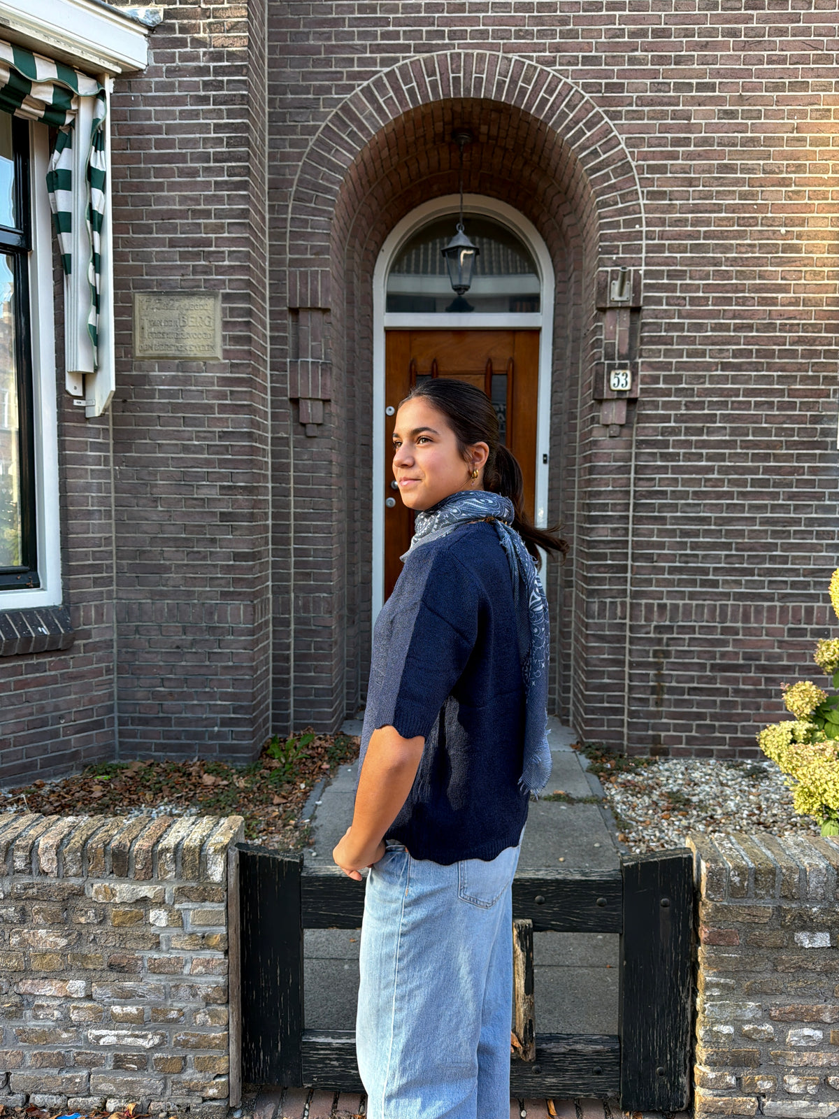 Knitwear Eden - Navy Blauw